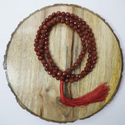 Red Carnelian Japamala: Creativity